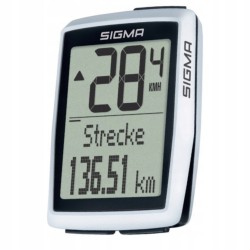 Outlet Licznik rowerowy przewodowy Sigma BC 12.0 WR 12210 ekran 1.8 cali