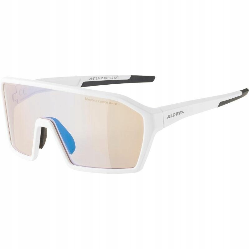 Outlet Okulary Alpina RAM HVLM+WHITE MATT fotochromatyczne ochrona przed UV Outlet Okulary Alpina RAM HVLM+WHITE MATT fotochromatyczne ochrona przed UV