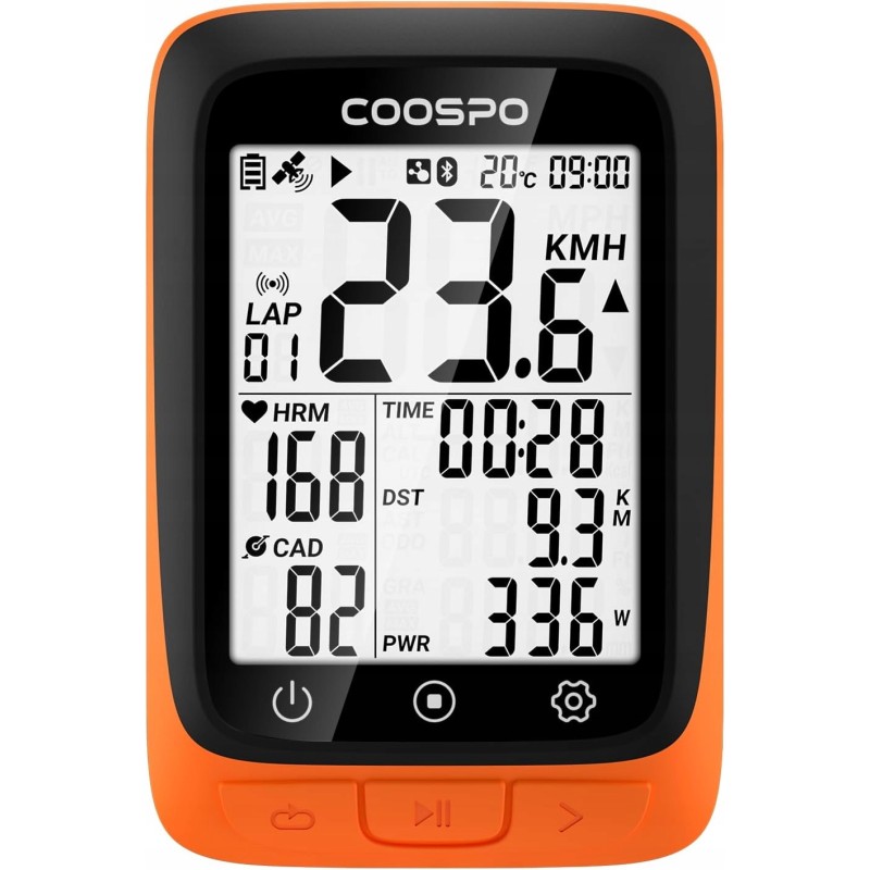 USZKODZONY COOPSO BC107 bezprzewodowy licznik rowerowy GPS ekran LCD 2,4" USZKODZONY COOPSO BC107 bezprzewodowy licznik rowerowy GPS ekran LCD 2,4"