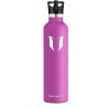 Outlet Super sparrow butelka na wodę fioletowa 1000ml ze stali nierdzewnej