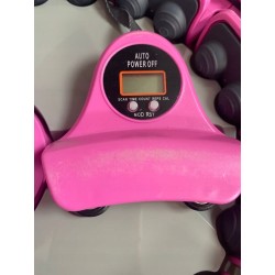Outlet FUUHOMDY Hula hop Q6 z kulkami 121 cm różowy 32 magnesy OPIS