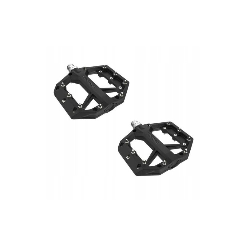 Outlet Pedały platformowe Shimano PD-GR400 czarny bezpieczny stabilny