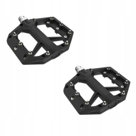 Outlet Pedały platformowe Shimano PD-GR400 czarny bezpieczny stabilny