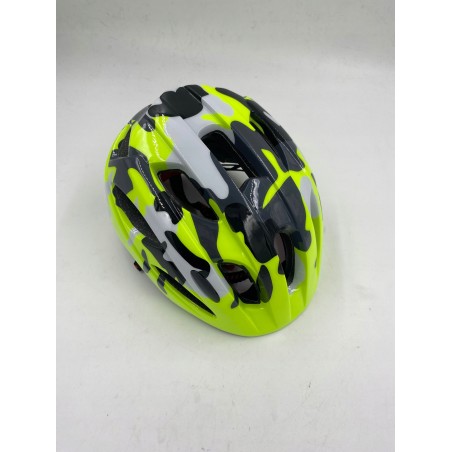 Outlet Kask rowerowy moro zielono czarny rozmiar M regulowany