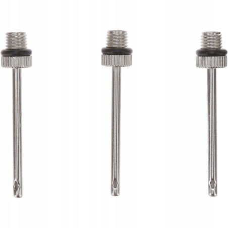 Outlet Uhlsport igły zamienne do pompek 3 sztuki metalowe uniwersalne
