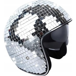 Outlet Oneant Kask Disco Ball w stylu disco Obwód około 56-58 cm OPIS