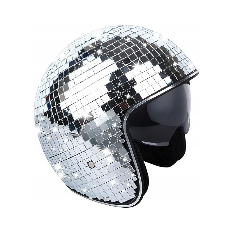 Outlet Oneant Kask Disco Ball w stylu disco Obwód około 56-58 cm OPIS