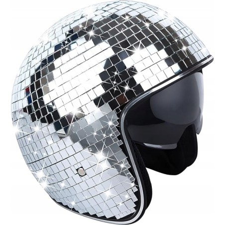 Outlet Oneant Kask Disco Ball w stylu disco Obwód około 56-58 cm OPIS