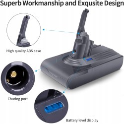 Bateria do Dyson V8, Morpilot 5000mAh Zamienna