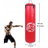 Outlet Worek treningowy Kmljoee Torba bokserska dla dorosłych 120x40cm OPIS
