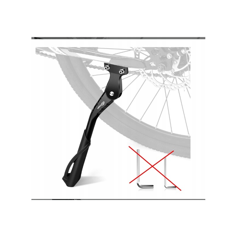 Toptrek regulowana podpórka rowerowa wysokość 34-40 cm max obciążenie 30kg Toptrek regulowana podpórka rowerowa wysokość 34-40 cm max obciążenie 30kg