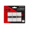 Outlet Owijki wierzchnie DUNLOP U-SWEAT OVERGRIP Białe 0,60 mm 3 szt OPIS