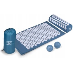 Outlet Mata do akupresury masażu + poduszka + 2 piłeczki UMBRO 71 x 42 cm