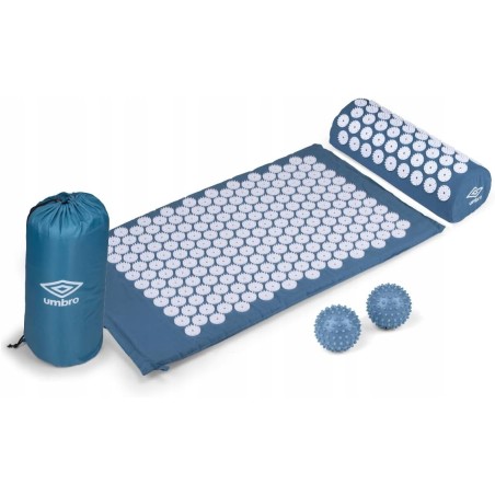 Outlet Mata do akupresury masażu + poduszka + 2 piłeczki UMBRO 71 x 42 cm