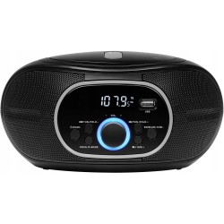 USZKODZONY Radio sieciowo-bateryjne FM Medion E65711 wyświetlacz LCD