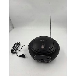 USZKODZONY Radio sieciowo-bateryjne FM Medion E65711 wyświetlacz LCD