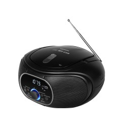USZKODZONY Radio sieciowo-bateryjne FM Medion E65711 wyświetlacz LCD