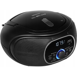 USZKODZONY Radio sieciowo-bateryjne FM Medion E65711 wyświetlacz LCD