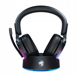Słuchawki bezprzewodowe nauszne ROCCAT Syn Max Air ze stacją dokującą OPIS