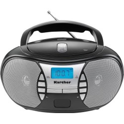 Outlet Radioodtwarzacz CD Karcher RR 5025-B czarne CD radio FM OPIS