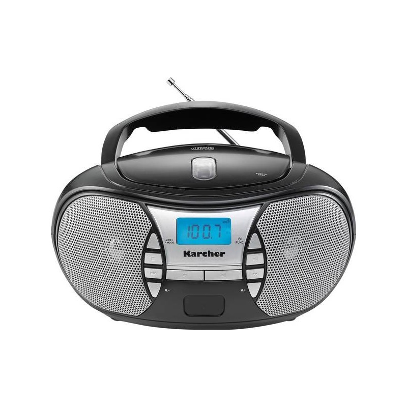 Outlet Radioodtwarzacz CD Karcher RR 5025-B czarne CD radio FM OPIS