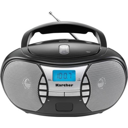 Outlet Radioodtwarzacz CD Karcher RR 5025-B czarne CD radio FM OPIS