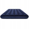 Outlet Materac dwuosobowy Bestway 191 x 137 x 22 cm niebieski welurowy