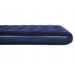 Outlet Materac dwuosobowy Bestway 191 x 137 x 22 cm niebieski welurowy
