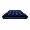 Outlet Materac dwuosobowy Bestway 191 x 137 x 22 cm niebieski welurowy