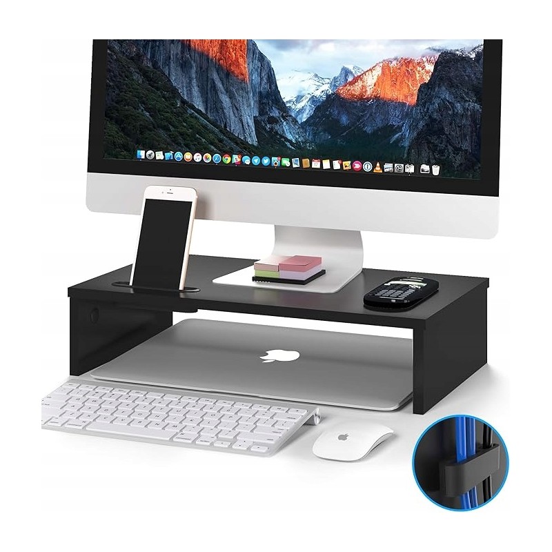 Outlet BONTEC Podstawka pod monitor stojak na monitor uchwyt na telefonOPIS
