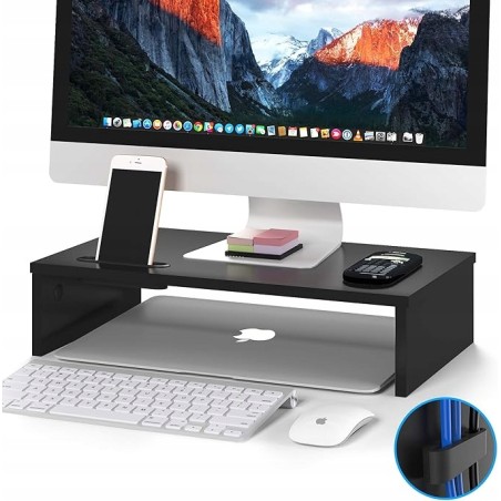 Outlet BONTEC Podstawka pod monitor stojak na monitor uchwyt na telefonOPIS