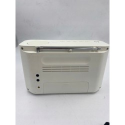 Outlet Radio sieciowo-bateryjne DAB+ FM Sony XDR-S41D białe wyświetlaczOPIS