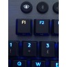 Klawiatura gamingowa podświetlana bezprzewodowa Bluetooth Logitech OPIS