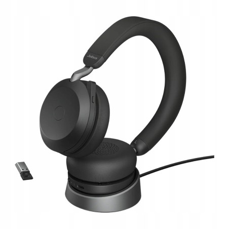 Outlet Słuchawki bezprzewodowe nauszne Jabra Evolve2 75 Link380a UC OPIS