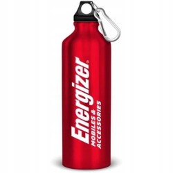 Outlet Metalowa butelka Energizer pojemność 500 ml szczelna z mocowaniem