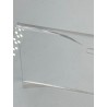 Outlet stojak podstawka na książkę z Plexi pochylenie 20stopni 33x35x12cm
