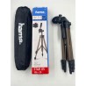 OUTLET LEKKI STATYW HAMA STAR 05 TRIPOD Z GŁOWICĄ 3-KIERUNKOWĄ 1/4 106CM