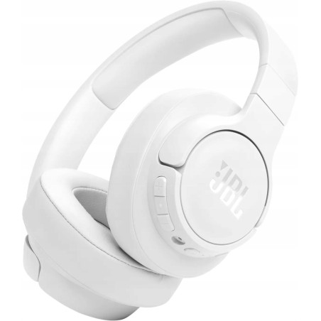 Outlet Słuchawki bezprzewodowe nauszne JBL Tune 770NC białe ANC OPIS