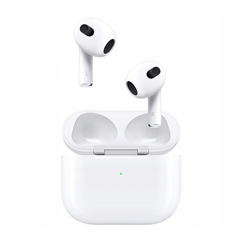 Outlet Słuchawki bezprzewodowe douszne Apple AirPods 3. generacji z etui Outlet Słuchawki bezprzewodowe douszne Apple AirPods 3. generacji z etui