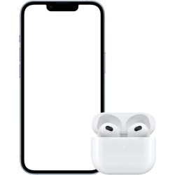 Outlet Słuchawki bezprzewodowe douszne Apple AirPods 3. generacji z etui