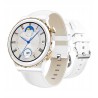 Outlet smartwatch findtime damski biało złoty ciśnienie tętno GloryFit