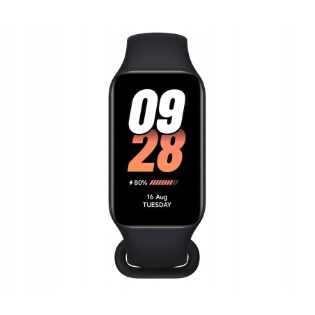 Outlet Smartband zegarek Xiaomi MiBand8 Active czarny wodoszczelny sportowy