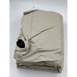 Outlet Materac Dmuchany Welurowy Dwuosobowy Łóżko 203x152x25 Intex 64103