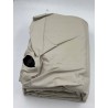 Outlet Materac Dmuchany Welurowy Dwuosobowy Łóżko 203x152x25 Intex 64103