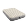 Outlet Materac Dmuchany Welurowy Dwuosobowy Łóżko 203x152x25 Intex 64103