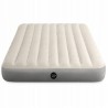 Outlet Materac Dmuchany Welurowy Dwuosobowy Łóżko 203x152x25 Intex 64103