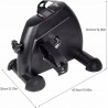 Outlet Rower treningowy mechaniczny poziomy Uten X1460-B czarny OPIS
