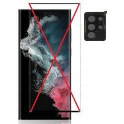 Szkło hartowane V-PORYADKU do aparatu Samsung Galaxy S23 Ultra 2 szt. OPIS