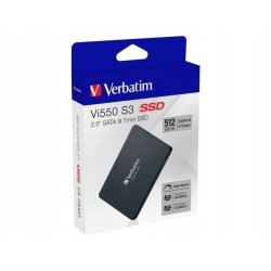 Outlet Dysk SSD Verbatim VI550 S3 SSD 512GB 2.5" SATA III 512GB 2,5" SATA