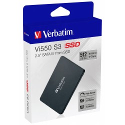 Outlet Dysk SSD Verbatim VI550 S3 SSD 512GB 2.5" SATA III 512GB 2,5" SATA